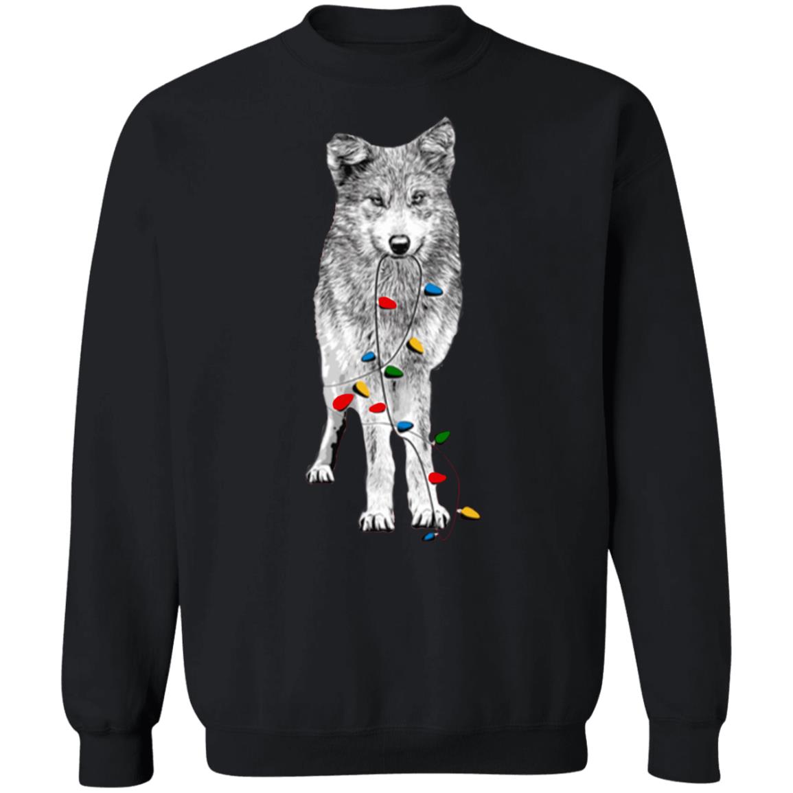Holiday Wolf Shirt Hoodie Sweatshirt And T Shirt - Teechipus