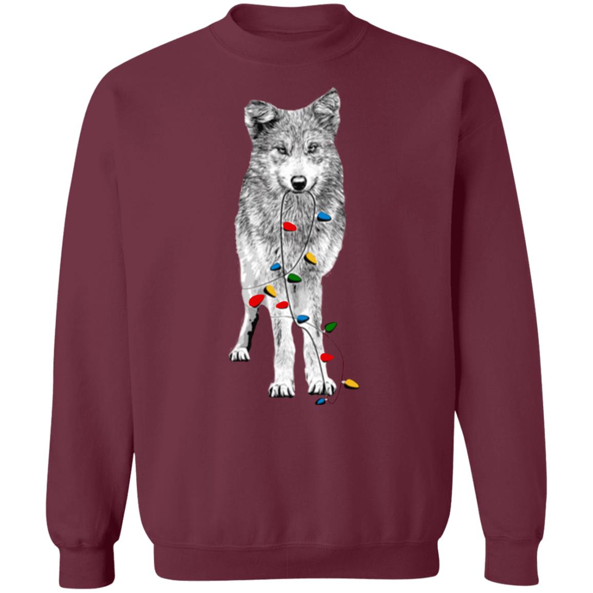 Holiday Wolf Shirt Hoodie Sweatshirt And T Shirt - Teechipus