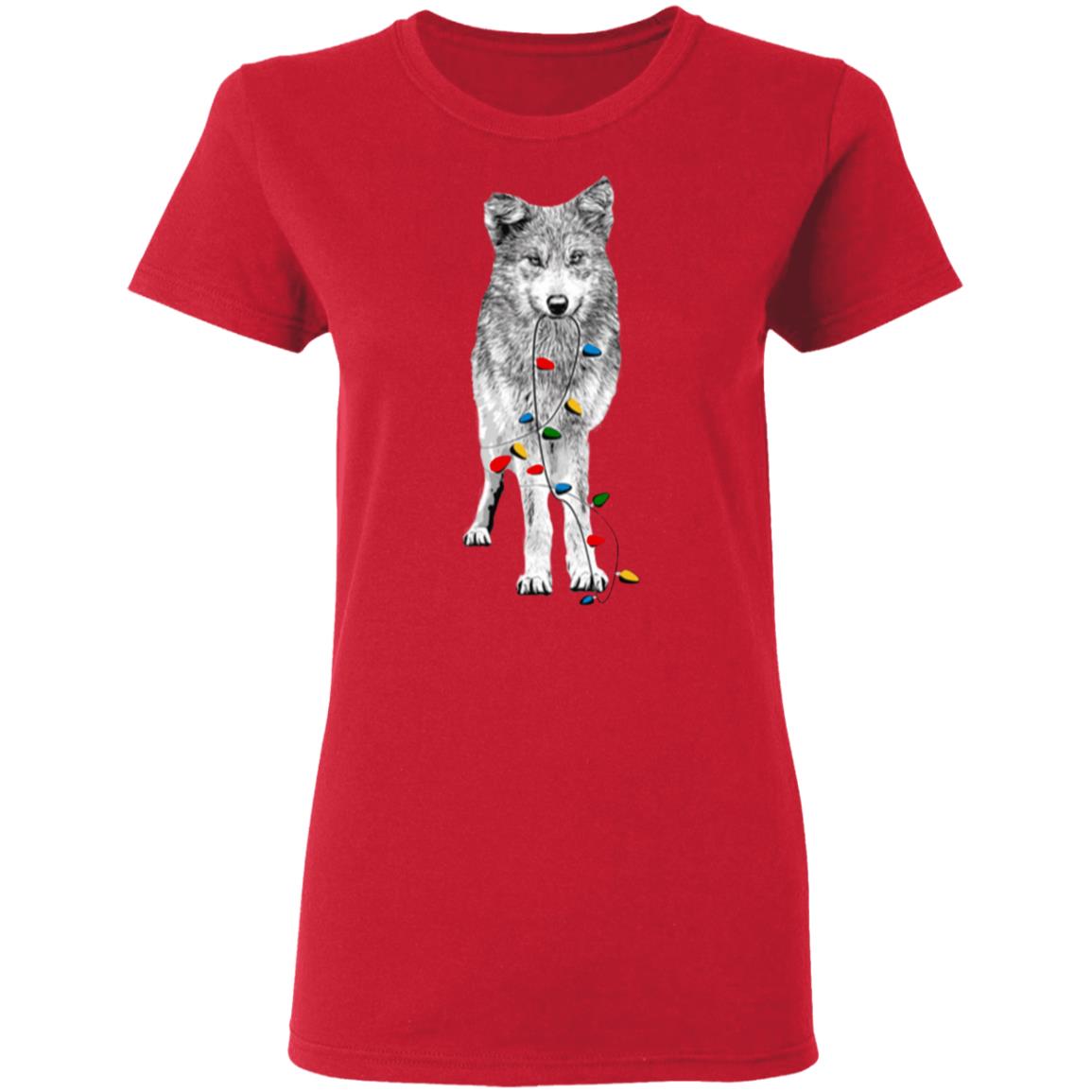 Holiday Wolf Shirt Hoodie Sweatshirt And T Shirt - Teechipus