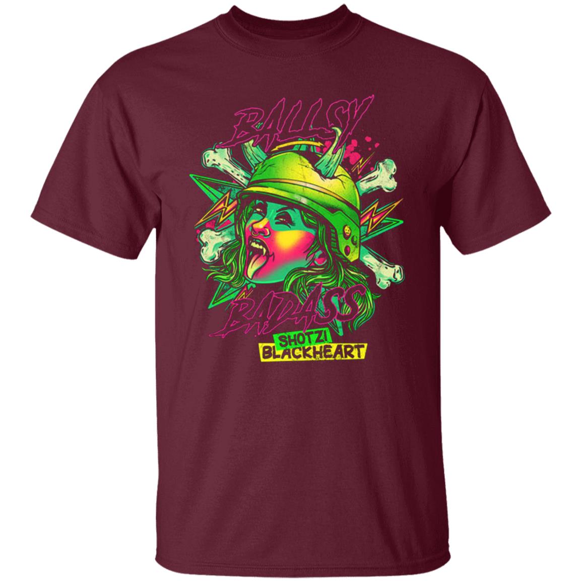 Shotzi Blackheart Ballsy Badas Shirt Hoodie Sweatshirt And T Shirt - Teechipus