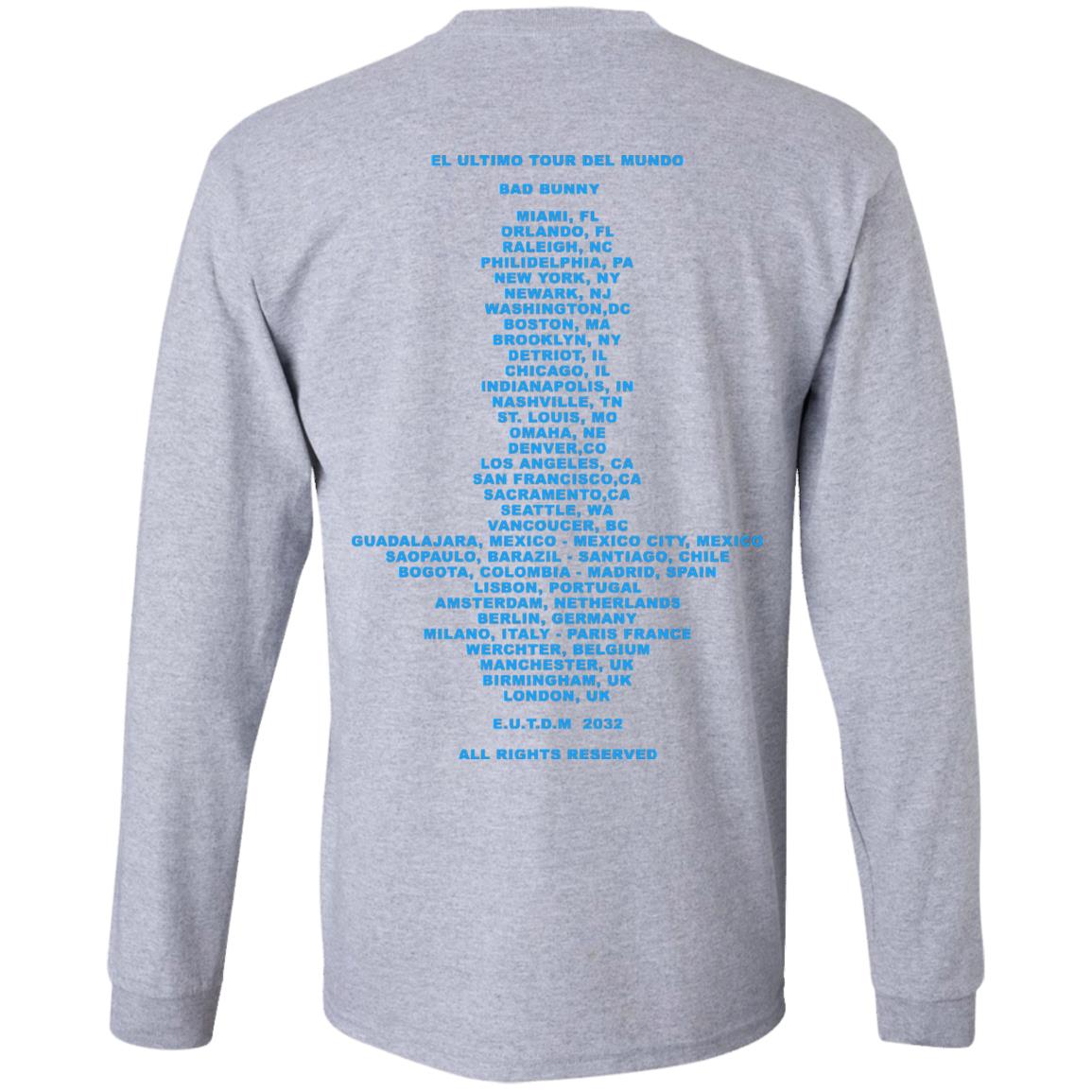 El Ultimo Tour Del Mundo Merch El Ultimo Tour Del Mundo Shirt El Ultimo Tour Del Mundo Hoodie Sweatshirt - Teechipus