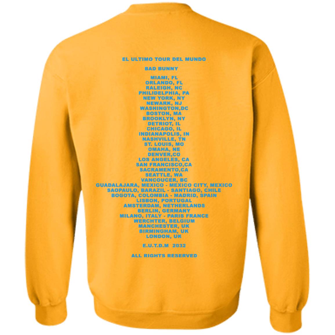 El Ultimo Tour Del Mundo Merch El Ultimo Tour Del Mundo Shirt El Ultimo Tour Del Mundo Hoodie Sweatshirt - Teechipus