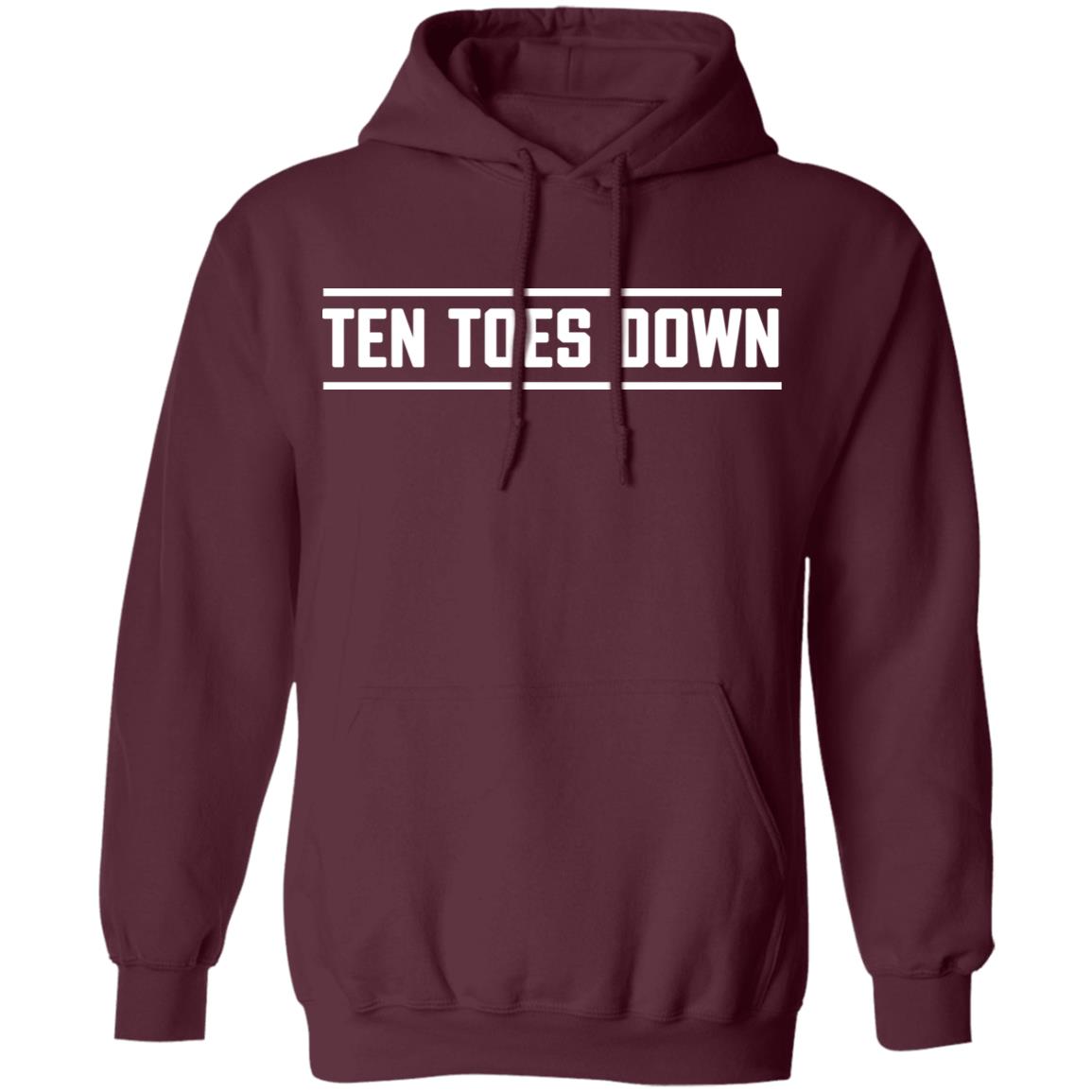 ten toes down T Shirt Hoodie Sweatshirt - Teechipus
