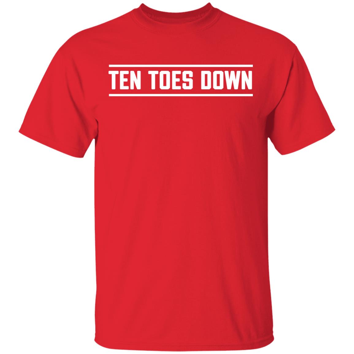 ten toes down T Shirt Hoodie Sweatshirt - Teechipus