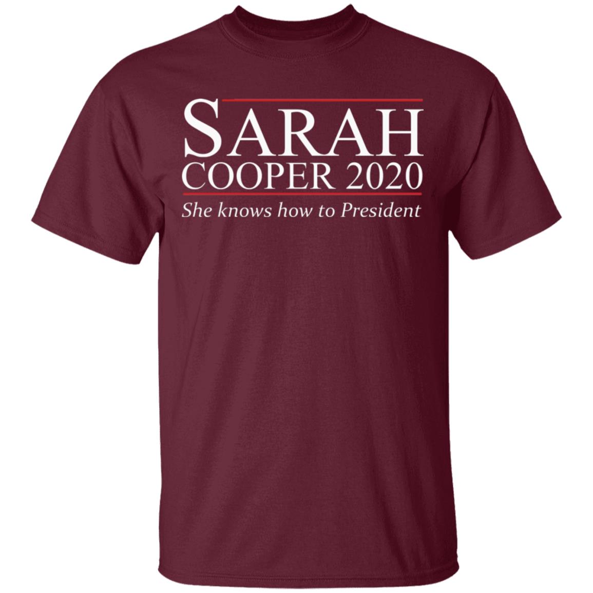 Sarah Cooper 2020 T Shirt Hoodie Sweatshirt - Teechipus