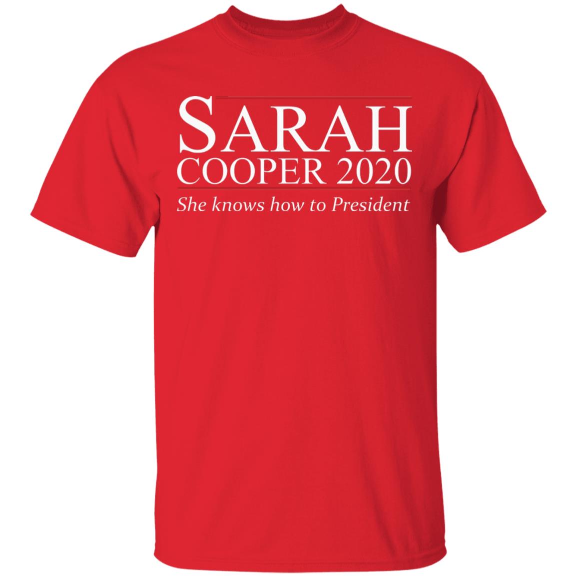 Sarah Cooper 2020 T Shirt Hoodie Sweatshirt - Teechipus