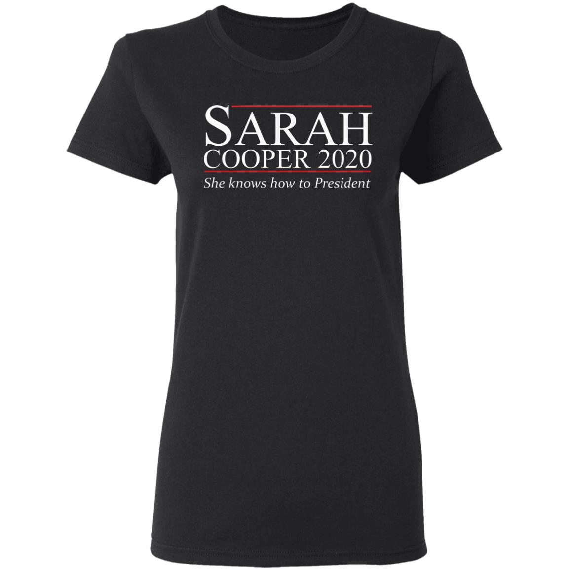 Sarah Cooper 2020 T Shirt Hoodie Sweatshirt - Teechipus