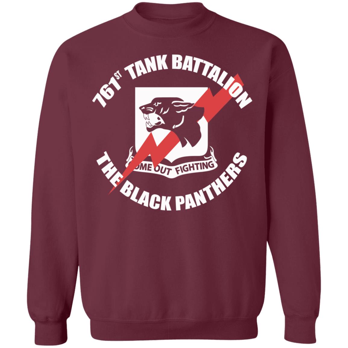 761st Tank Battalion Black Panthers T Shirt Hoodie Sweatshirt - Teechipus