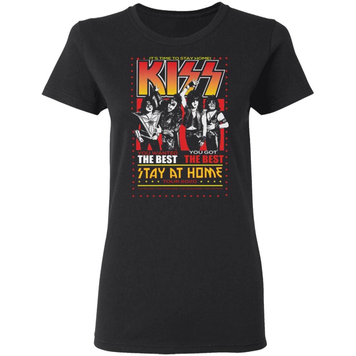Kiss Launches Stay At Home T Shirts Hoodie Sweatshirt - Teechipus