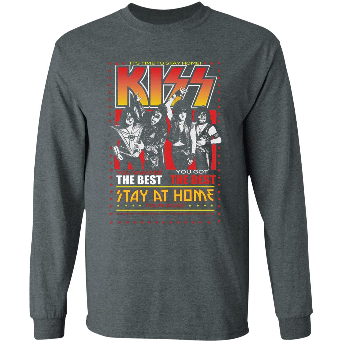 Kiss Launches Stay At Home T Shirts Hoodie Sweatshirt - Teechipus