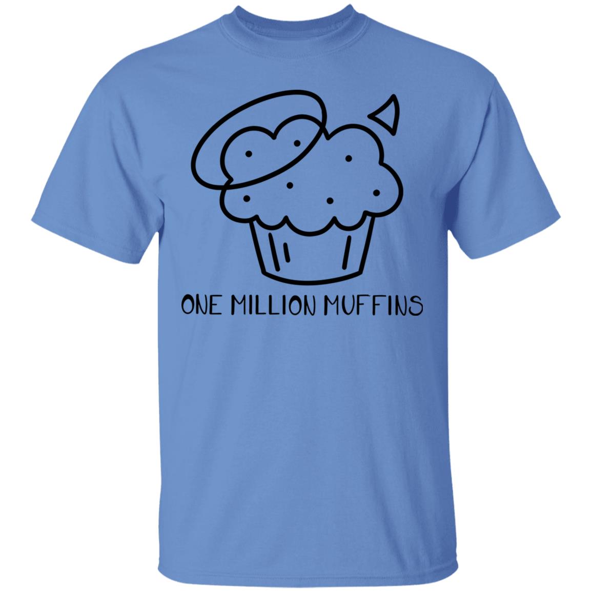1 Million Muffins T Shirt Hoodie Sweatshirt - Teechipus