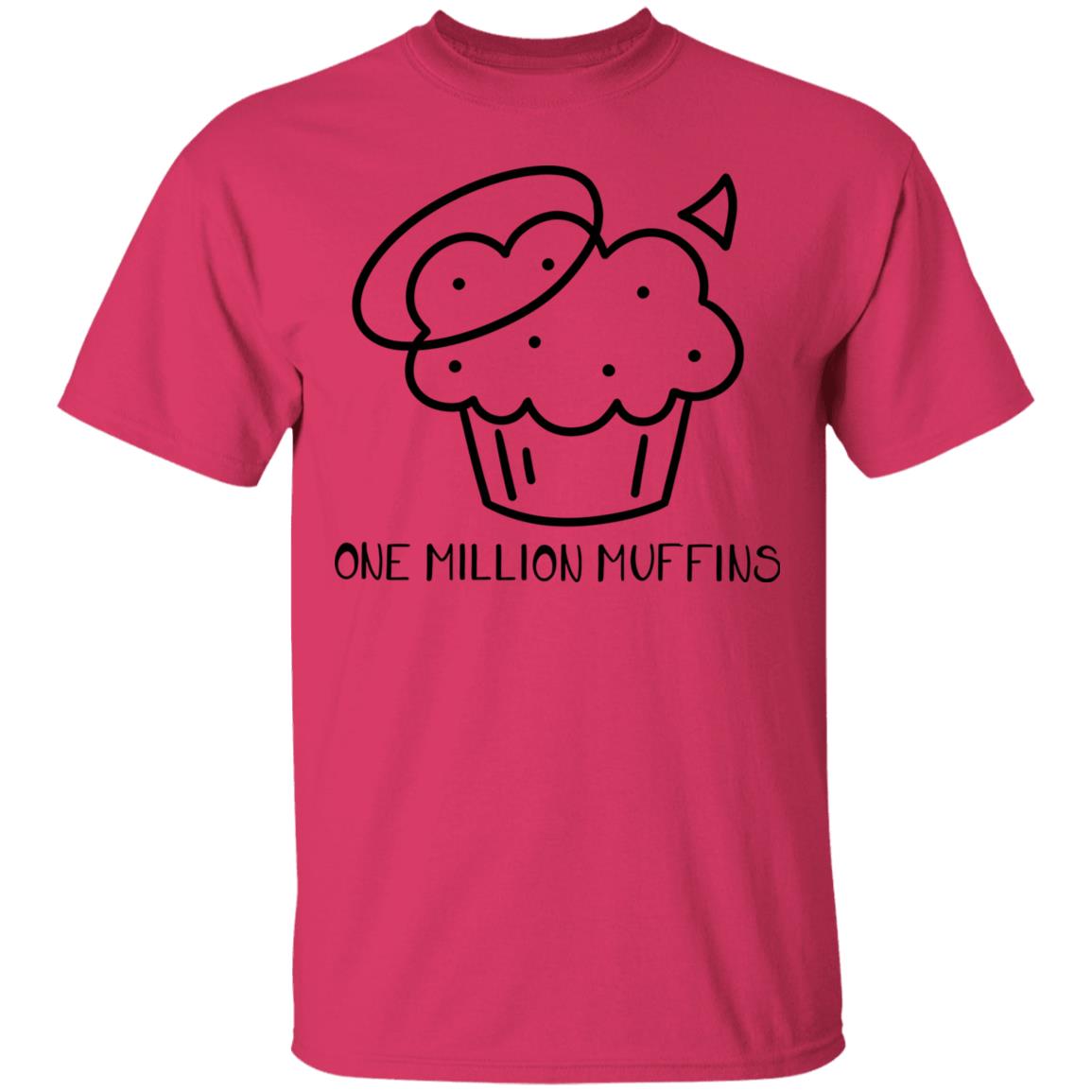 1 Million Muffins T Shirt Hoodie Sweatshirt - Teechipus