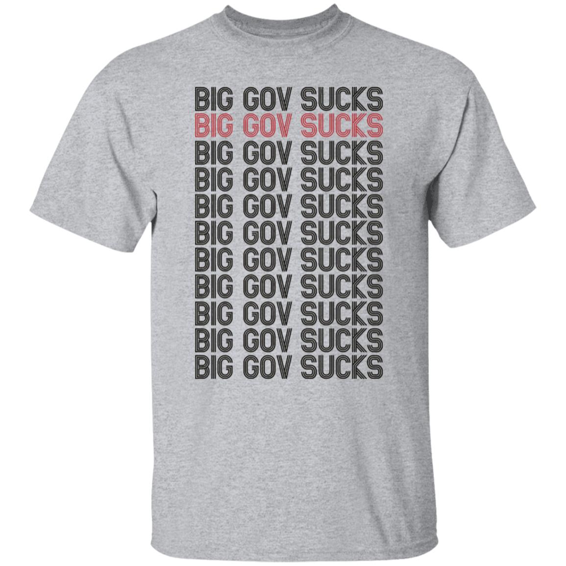big gov sucks Shirt Hoodie Sweatshirt - Teechipus