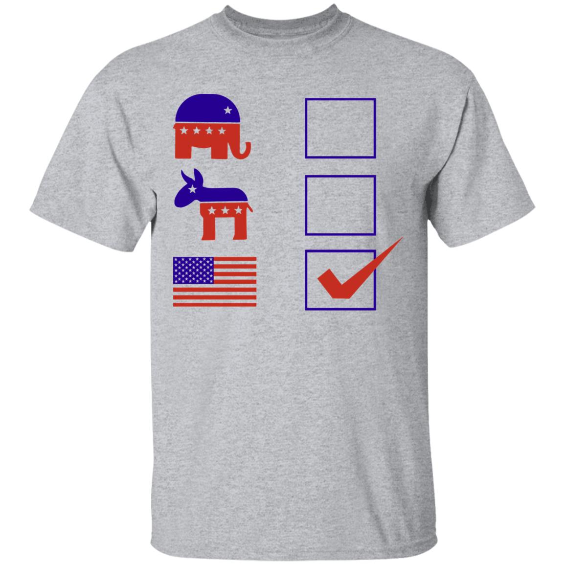 Nothing But American Shirt Hoodie Sweatshirt - Teechipus