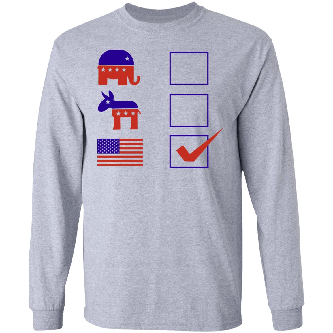 Nothing But American Shirt Hoodie Sweatshirt - Teechipus