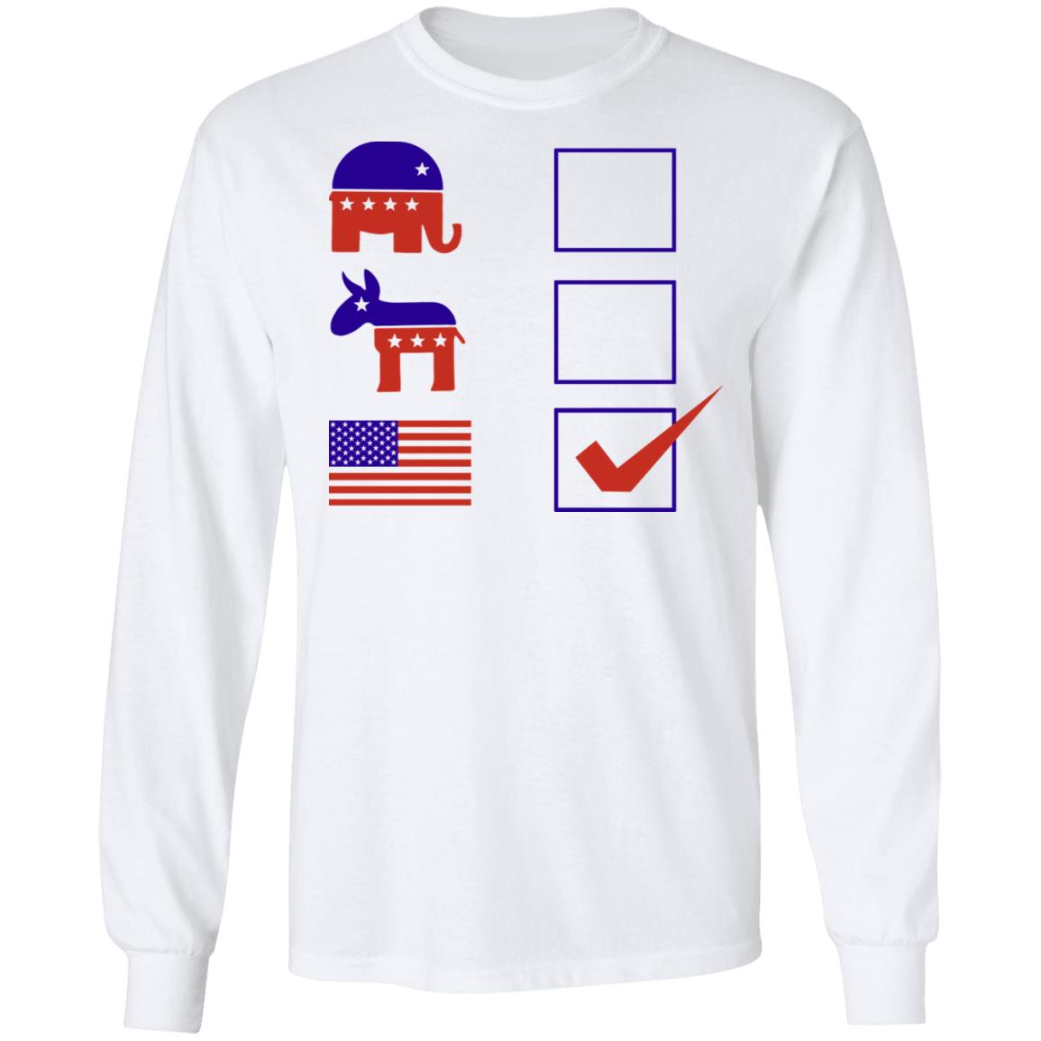 Nothing But American Shirt Hoodie Sweatshirt - Teechipus