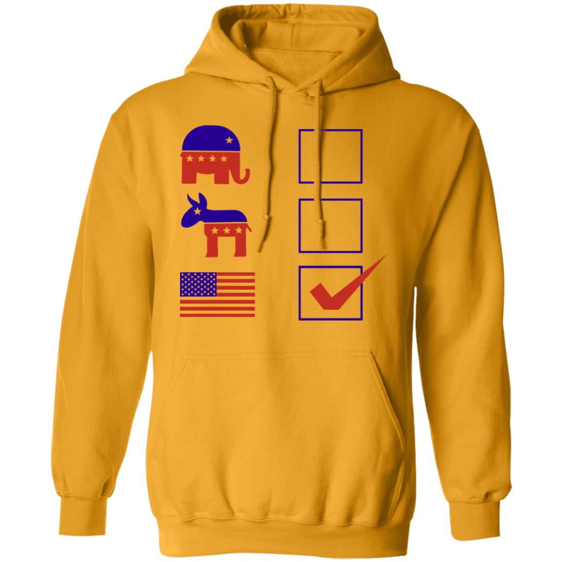 Nothing But American Shirt Hoodie Sweatshirt - Teechipus