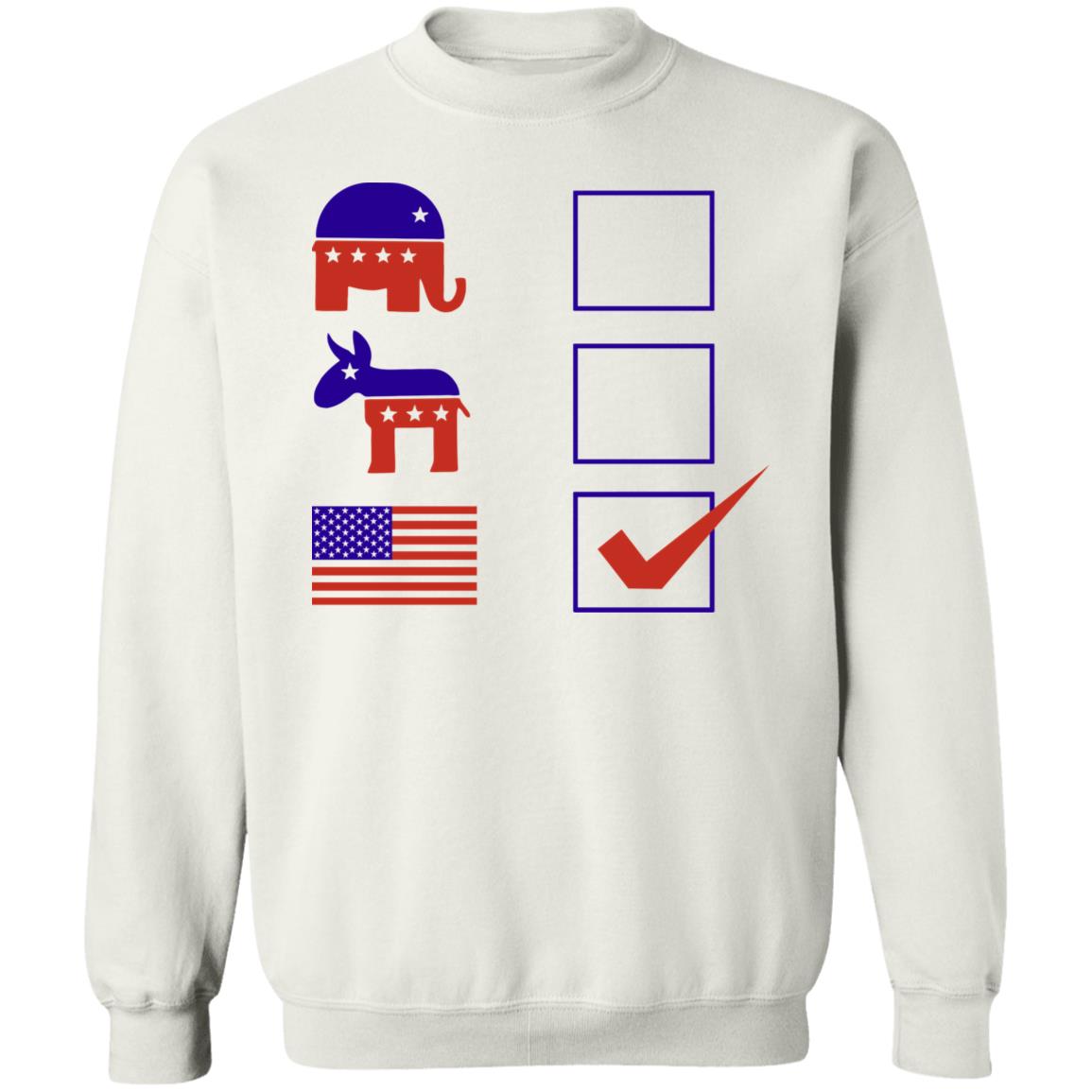 Nothing But American Shirt Hoodie Sweatshirt - Teechipus