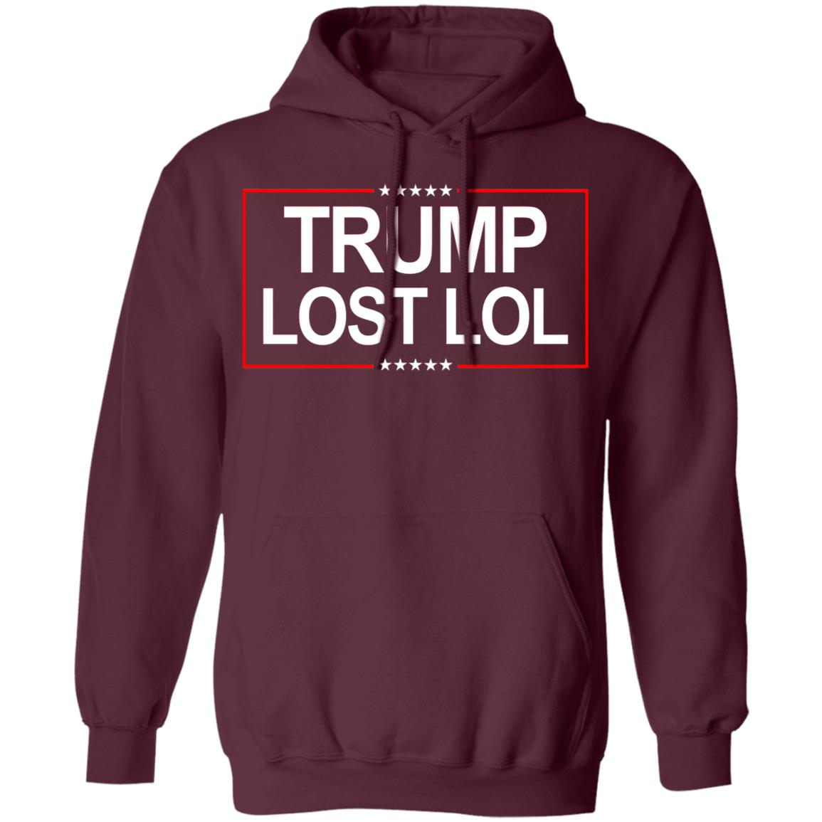 BidenTRUMP LOST LOL SHIRT Hoodie Sweatshirt - Teechipus