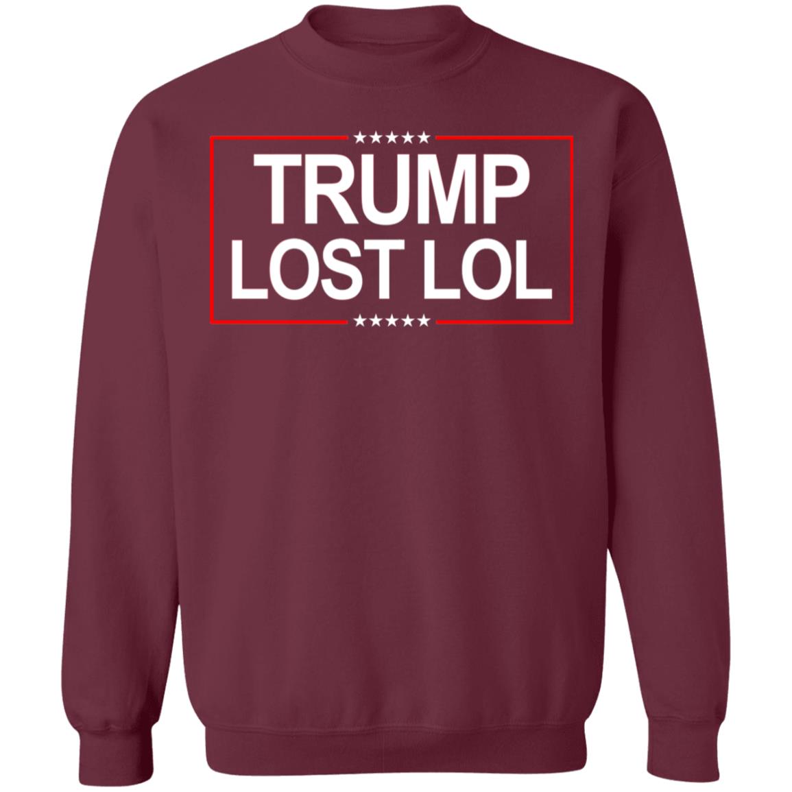 BidenTRUMP LOST LOL SHIRT Hoodie Sweatshirt - Teechipus