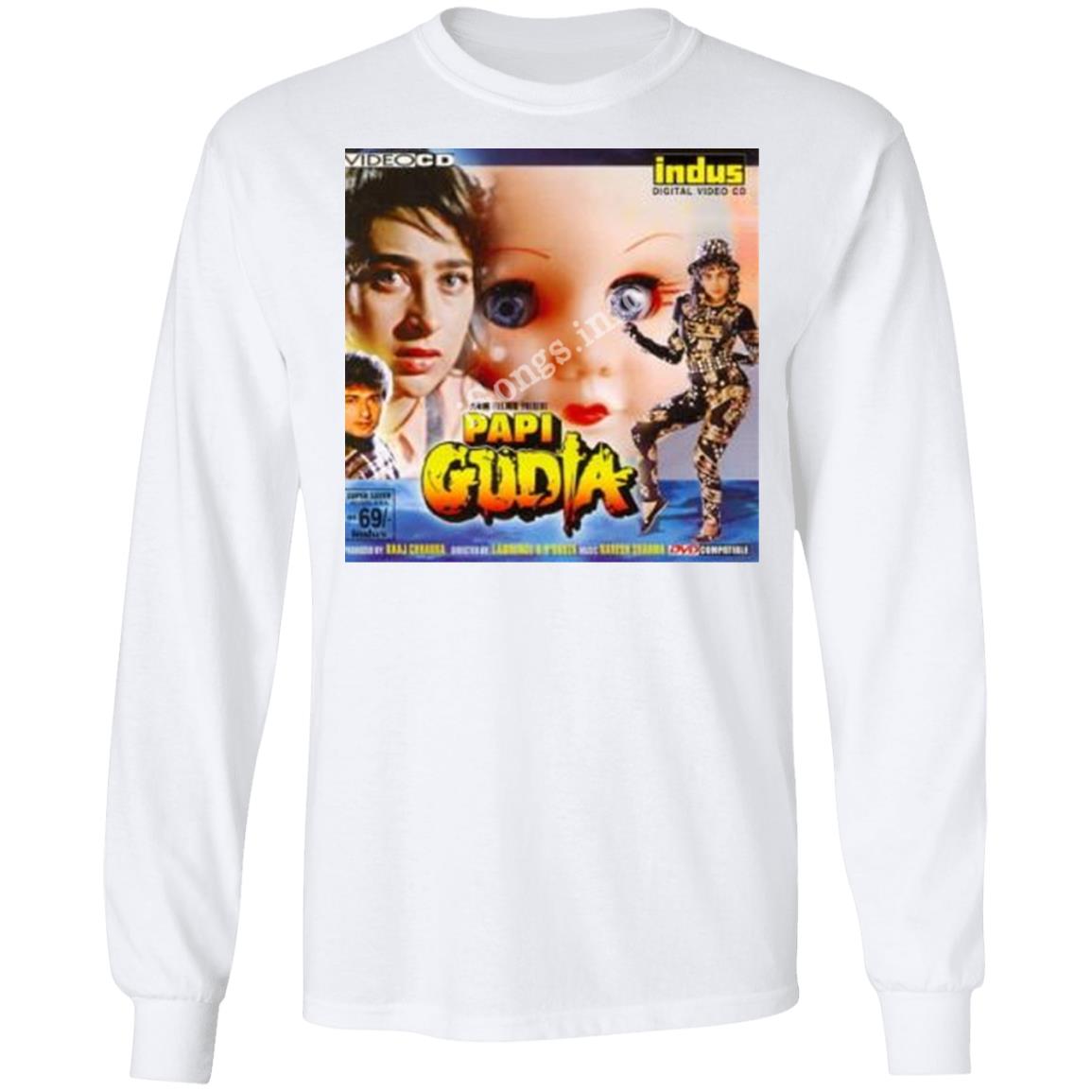 Papi Gudia T shirt White Hoodie Sweatshirt - Teechipus
