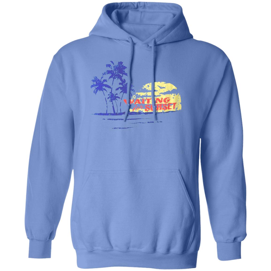 Waiting For Sunset Shirt White Hoodie Sweatshirt - Teechipus