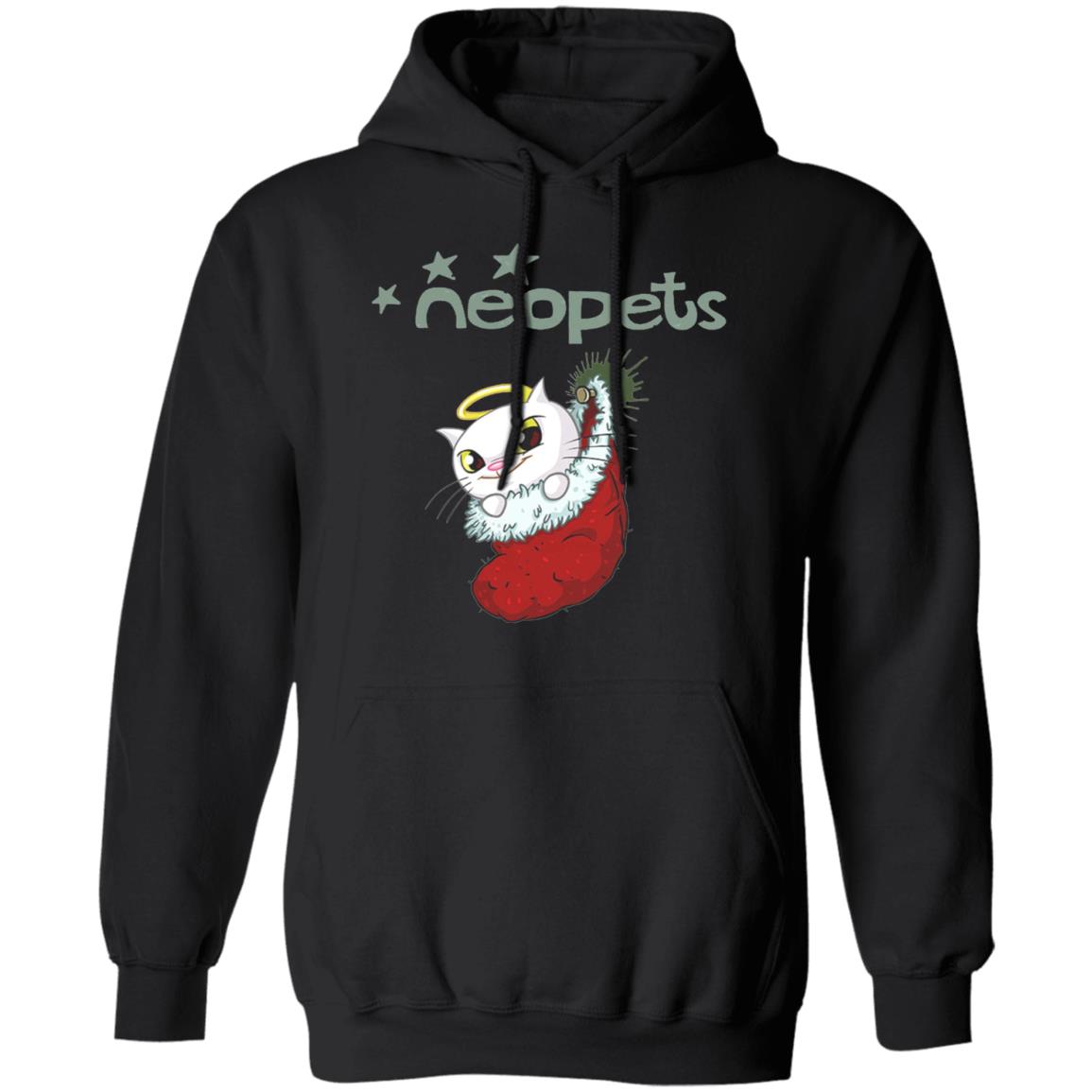 Neopets Christmas Angelpuss T Shirt - Teechipus