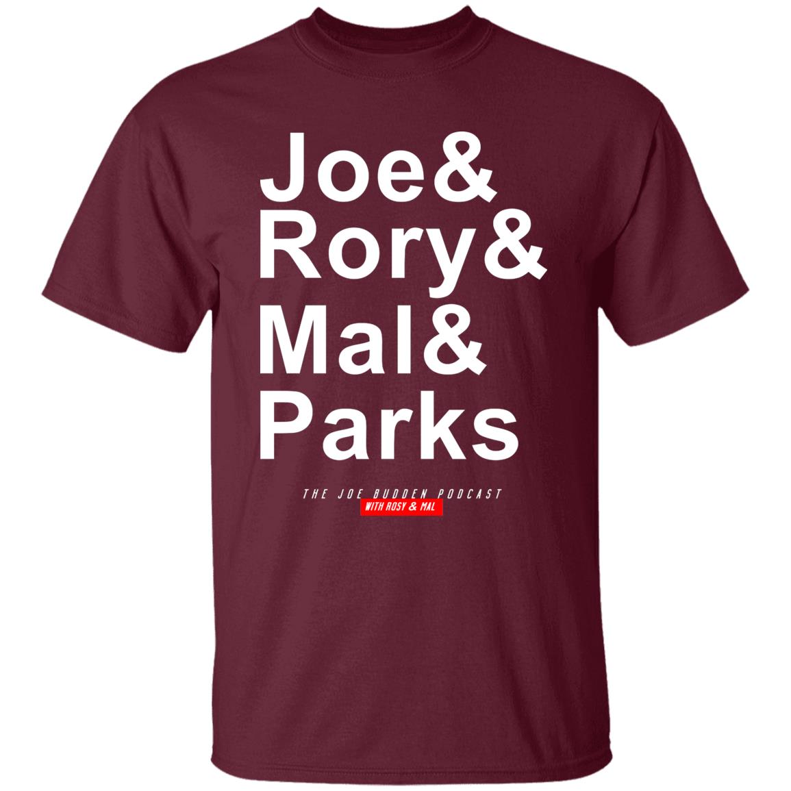 Joe Budden Merch Joe & Rory & Mal & Parks T Shirt Hoodie Sweatshirt - Teechipus