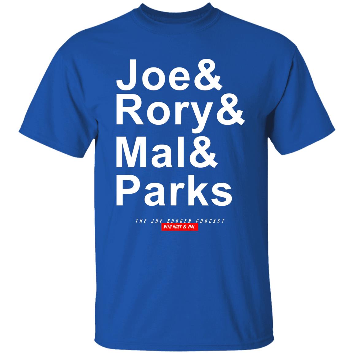 Joe Budden Merch Joe & Rory & Mal & Parks T Shirt Hoodie Sweatshirt - Teechipus