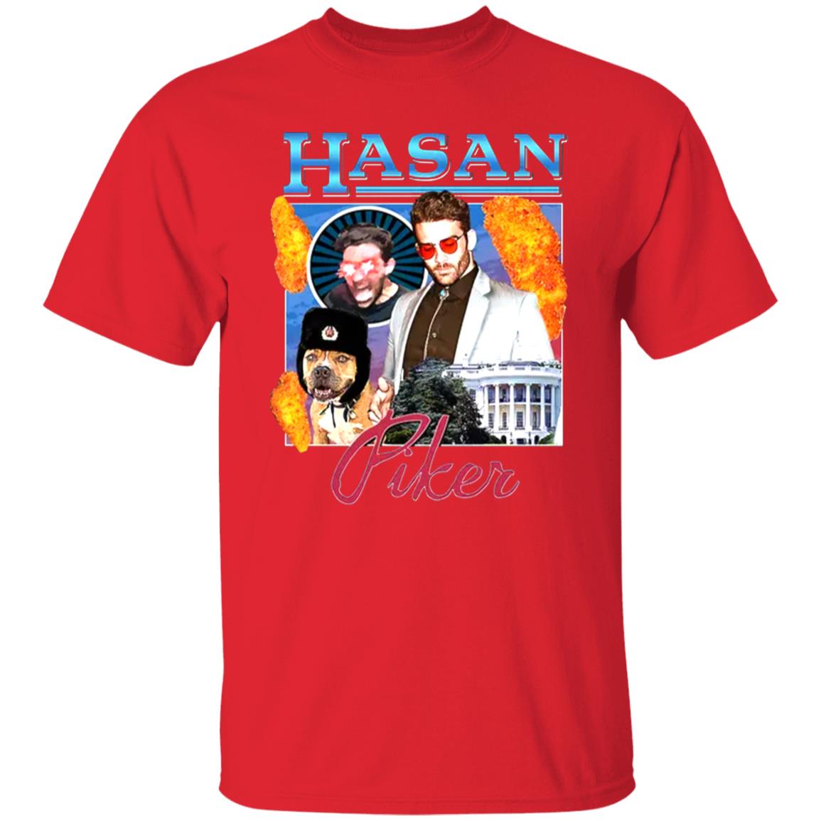 Hasan Piker Official Tee Shirt Official Hasan Piker Merch Hasanabi Merch - Teechipus