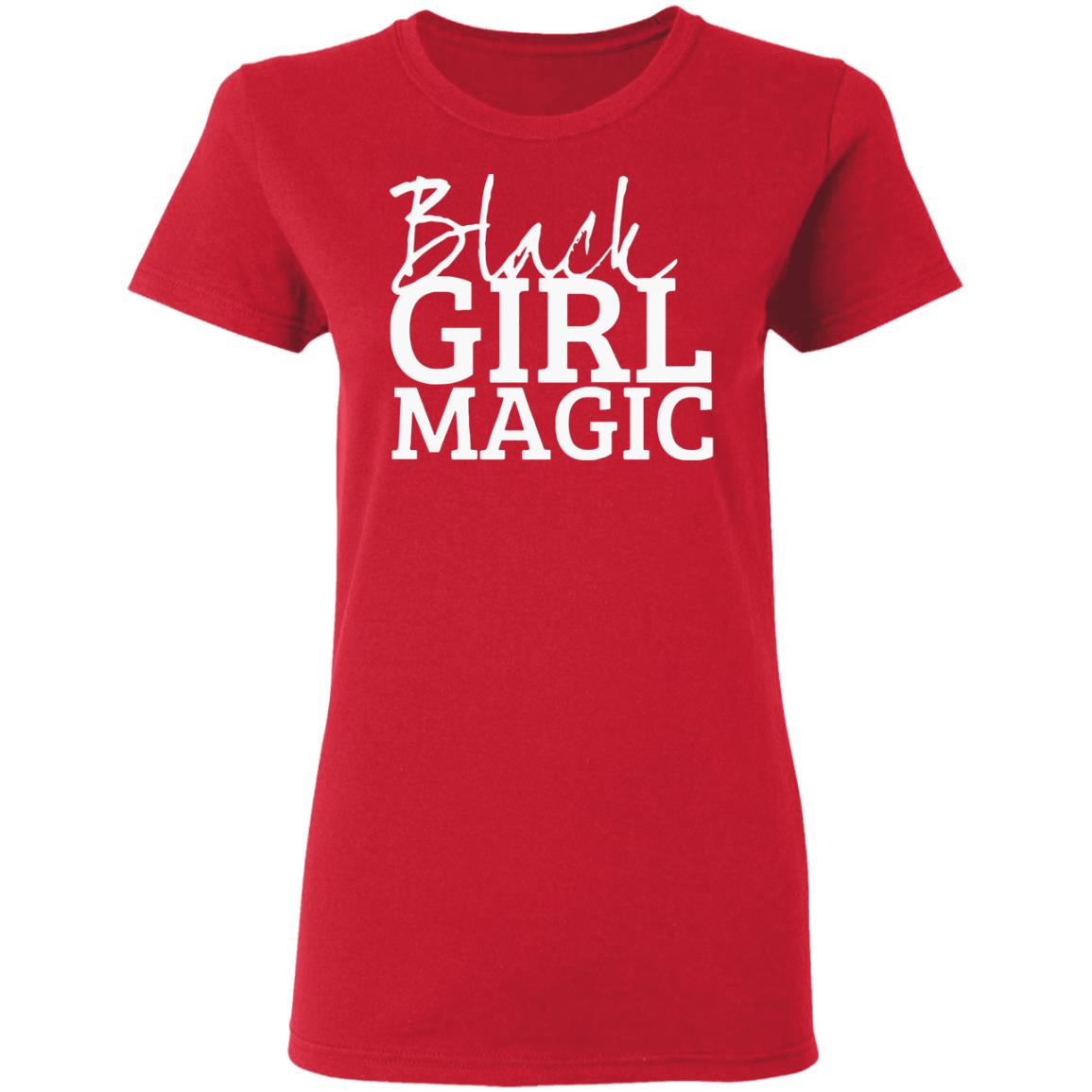 Black Girl Magic T Shirt Black Girl Magic Clothing Plus Size Shirt - Teechipus