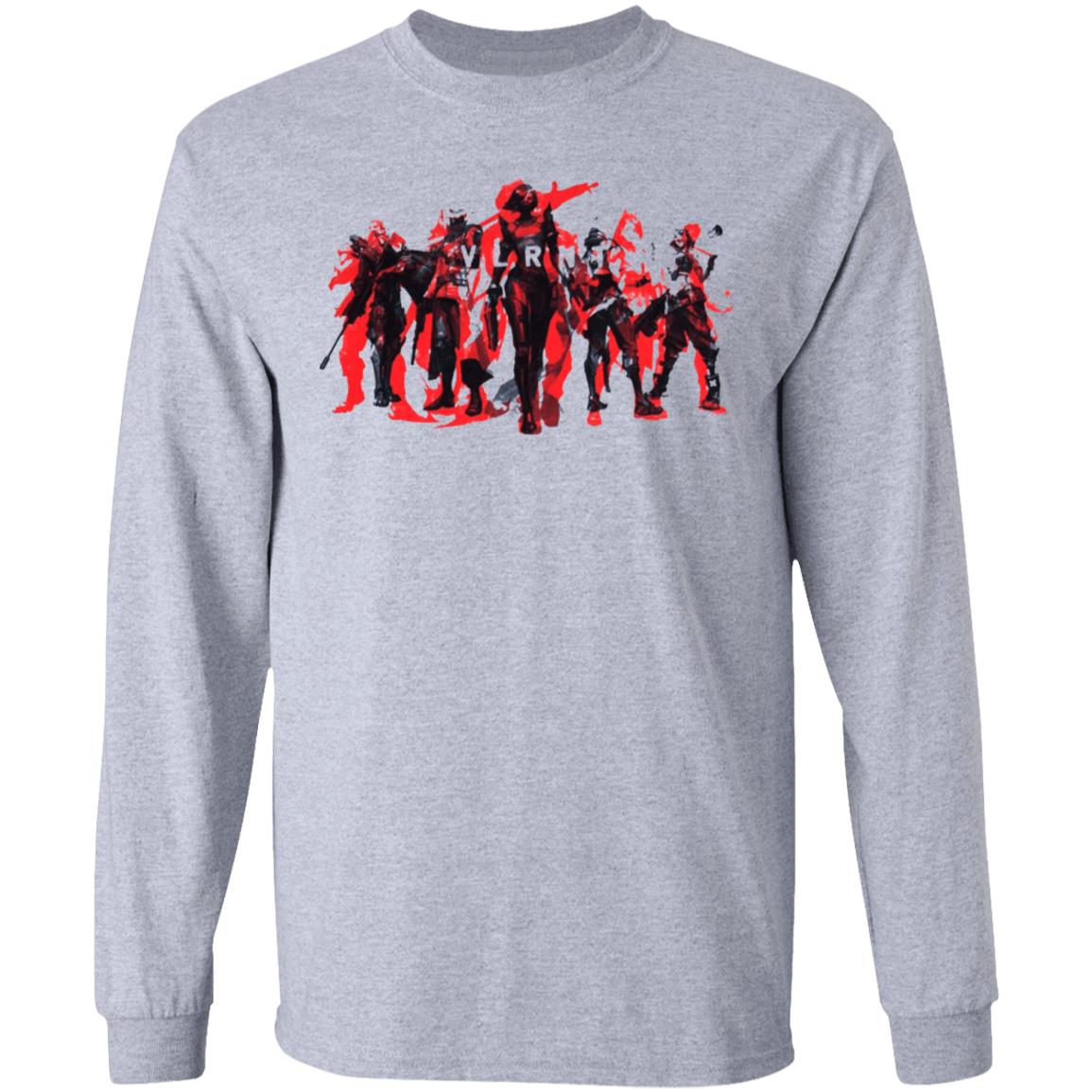 VALORANT Agents Tee shirt Valorant Agents Hoodie Sweatshirt League Of Legends Merch - Teechipus