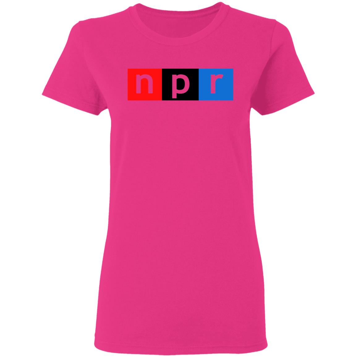 NPR Hoodie Npr Logo National Public Radio T Shirt - Teechipus