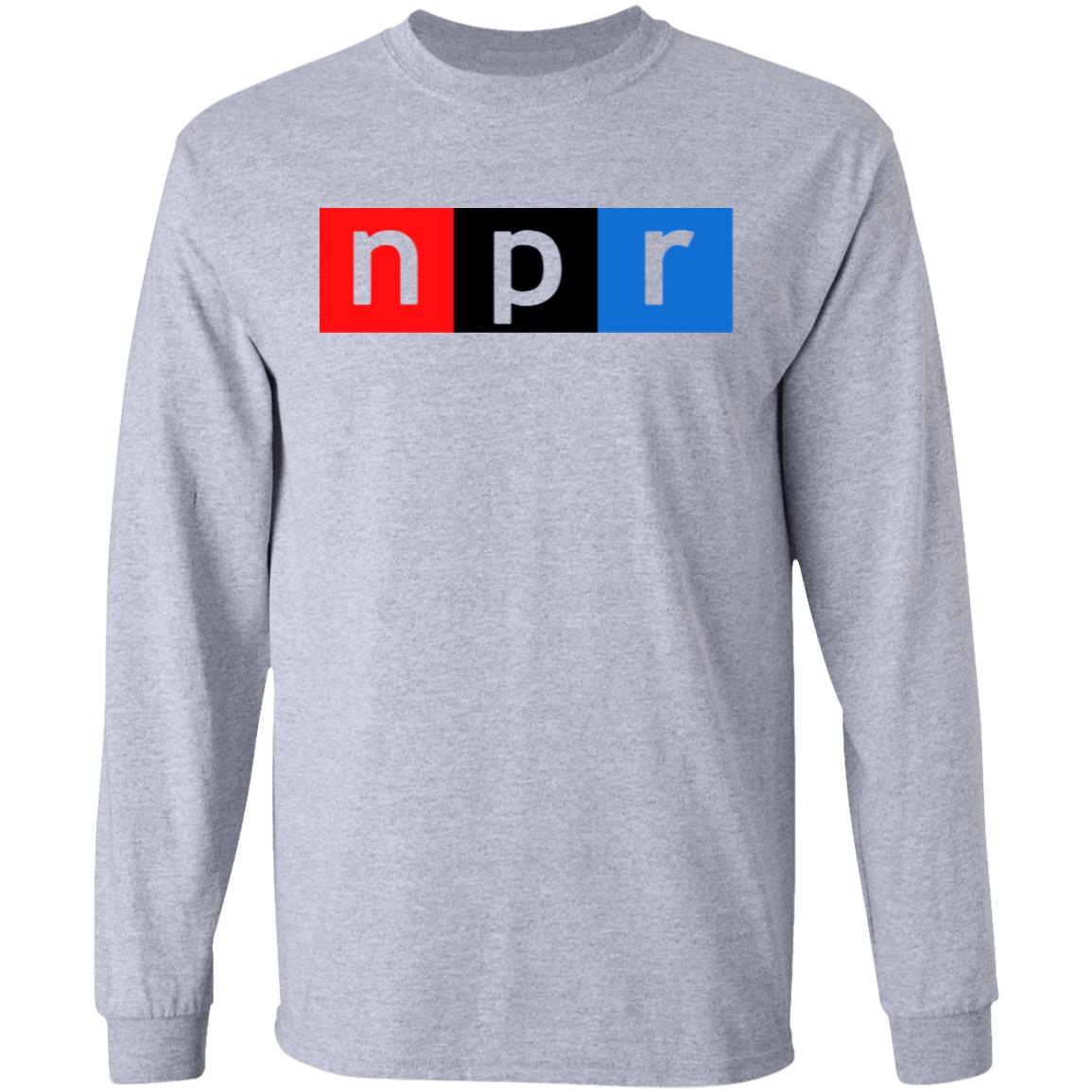 NPR Hoodie Npr Logo National Public Radio T Shirt - Teechipus