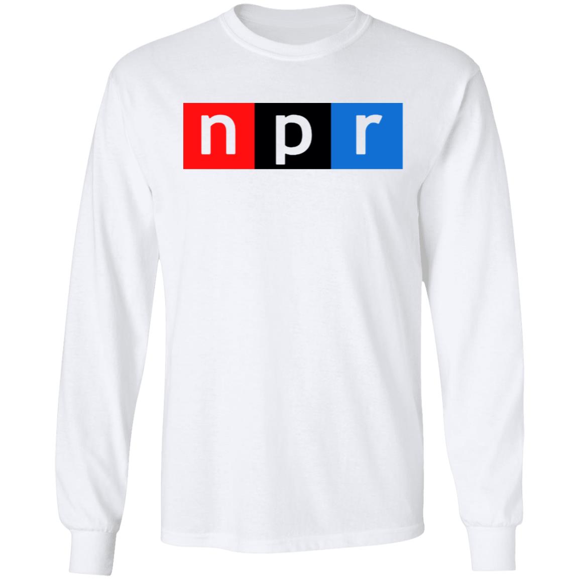 NPR Hoodie Npr Logo National Public Radio T Shirt - Teechipus