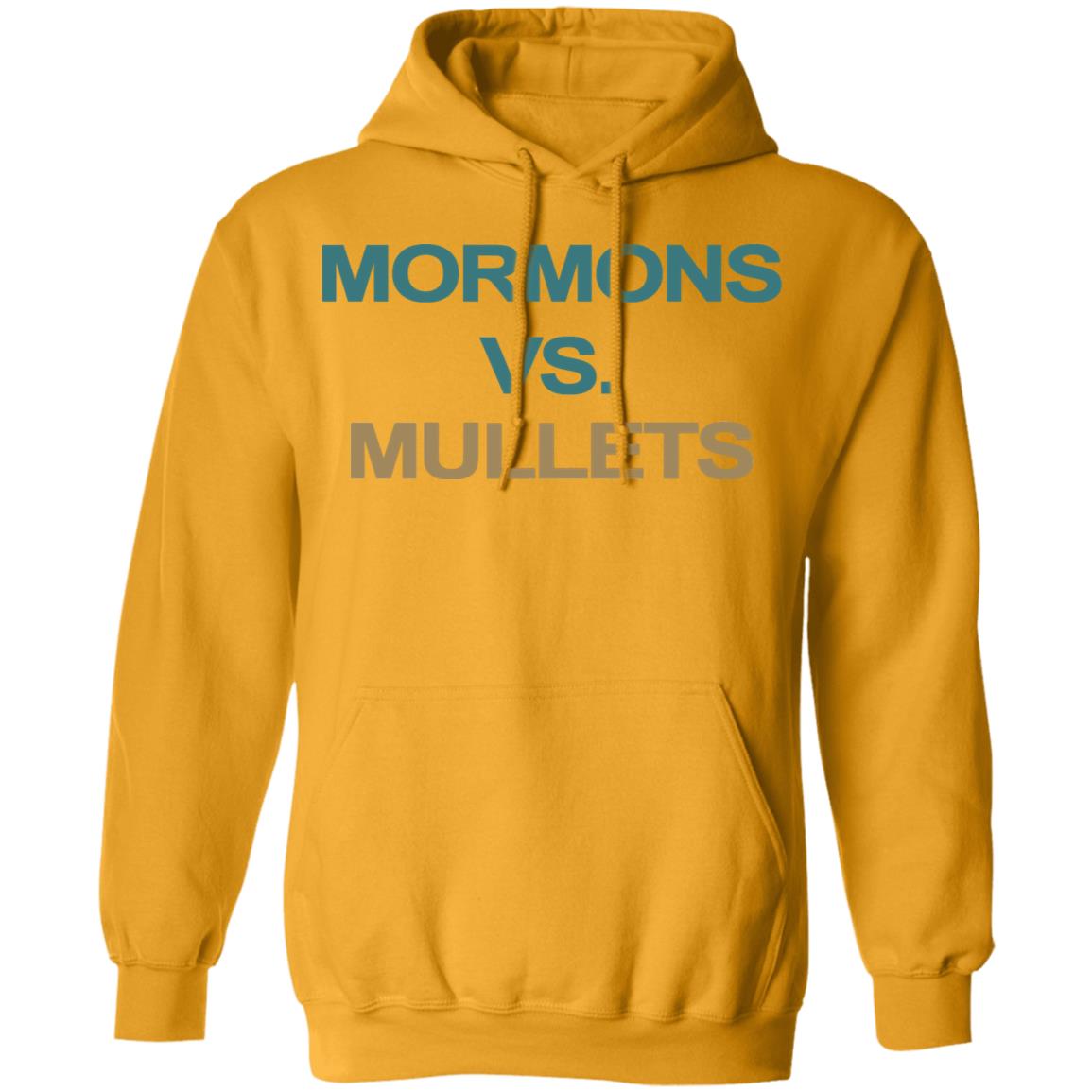 Mormons Vs Mullets T Shirt Mormons Vs. Mullets' Shirt Nets Ccu Student National Tv Moment - Teechipus