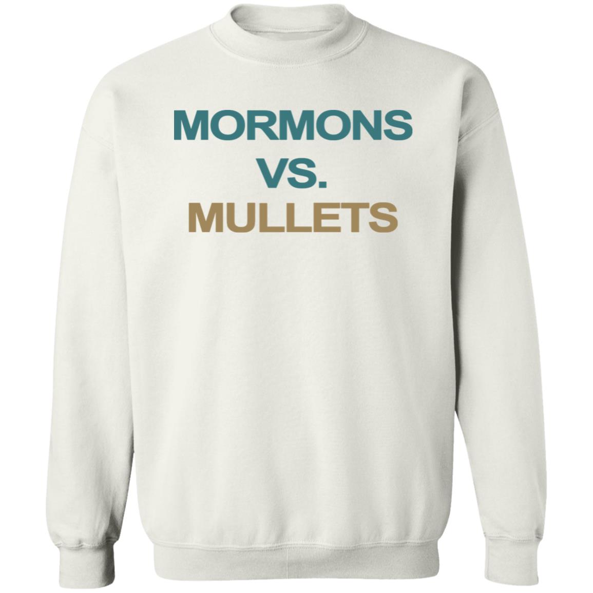 Mormons Vs Mullets T Shirt Mormons Vs. Mullets' Shirt Nets Ccu Student National Tv Moment - Teechipus