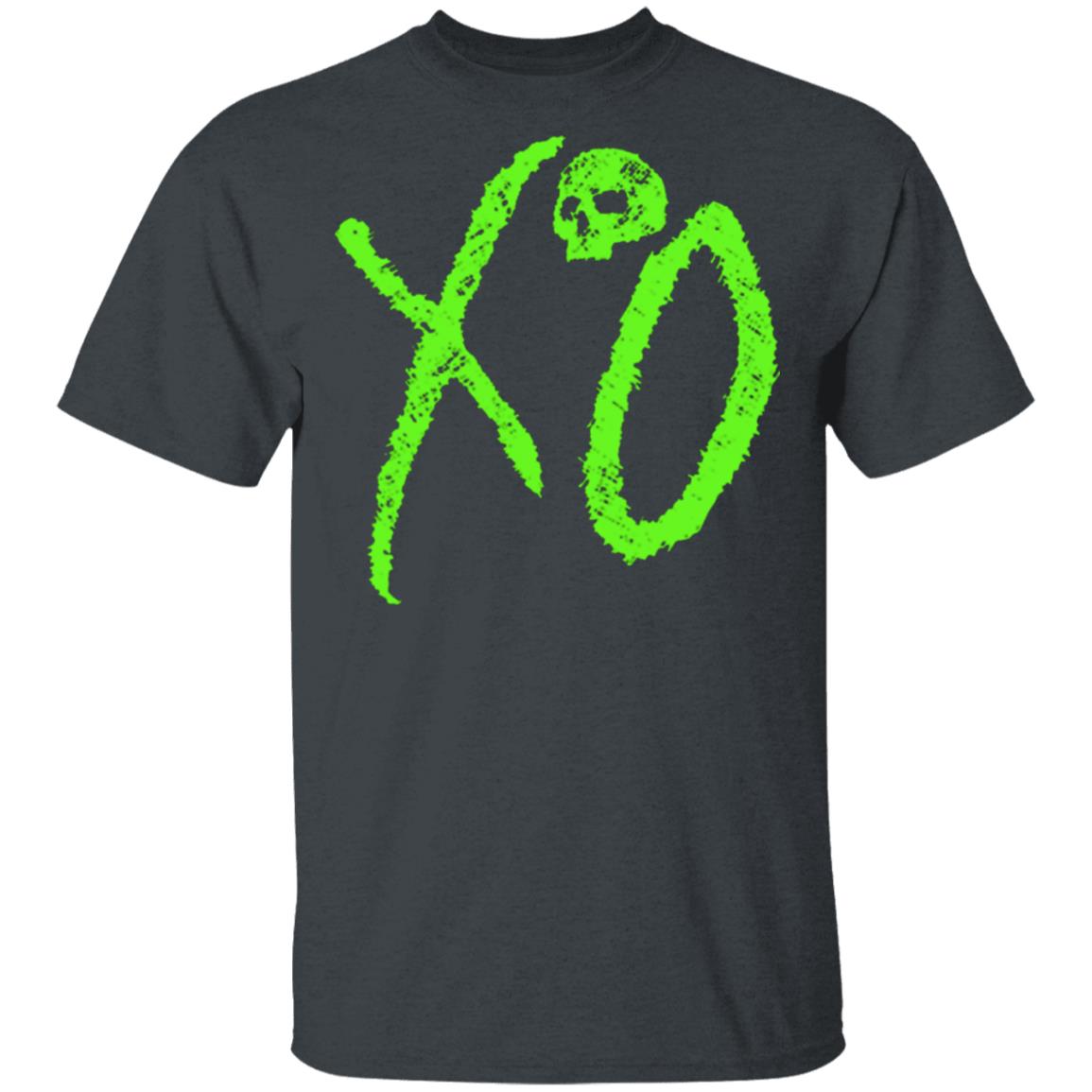 the weeknd merch XO LOGO Black Hoodie Sweatshirt - Teechipus