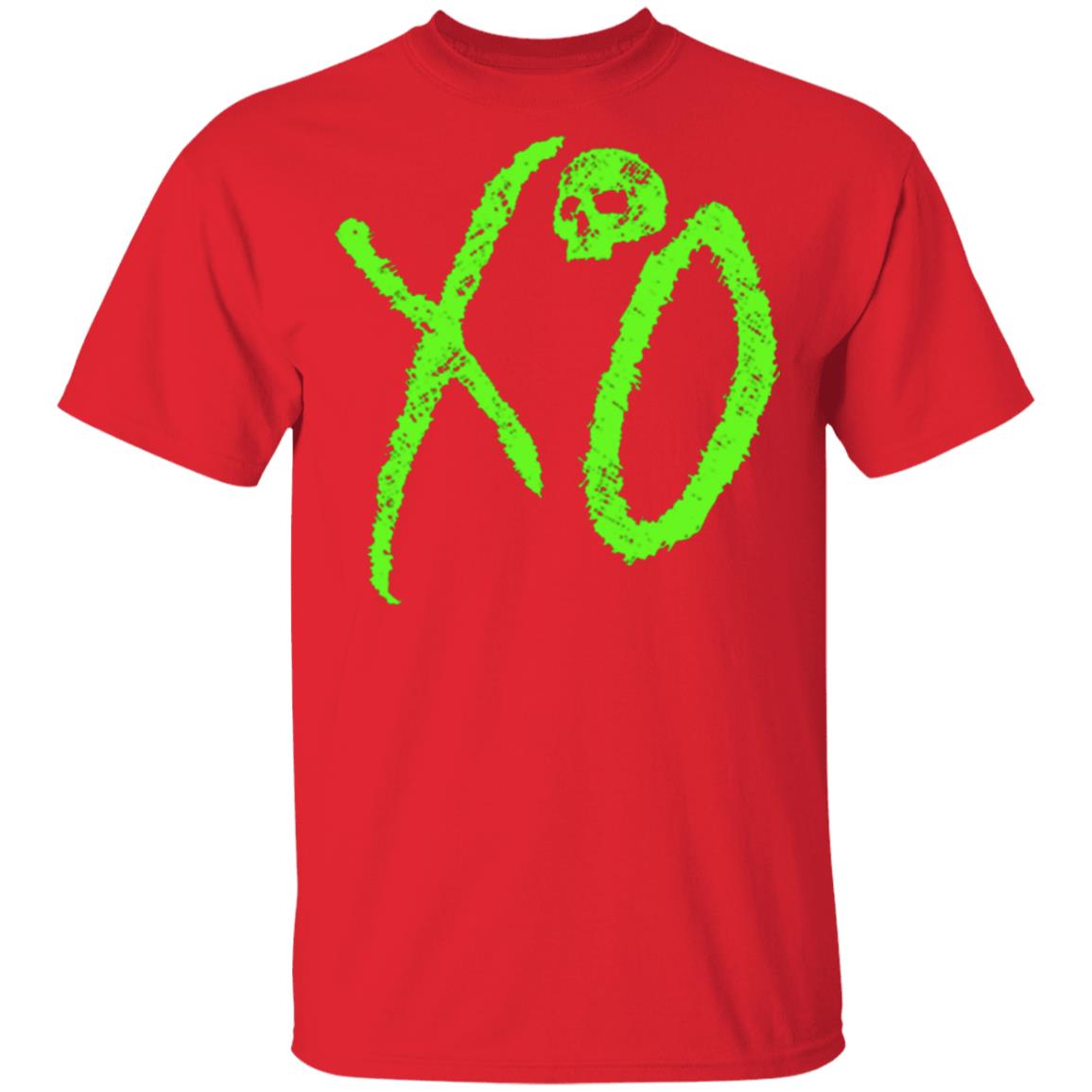 the weeknd merch XO LOGO Black Hoodie Sweatshirt - Teechipus