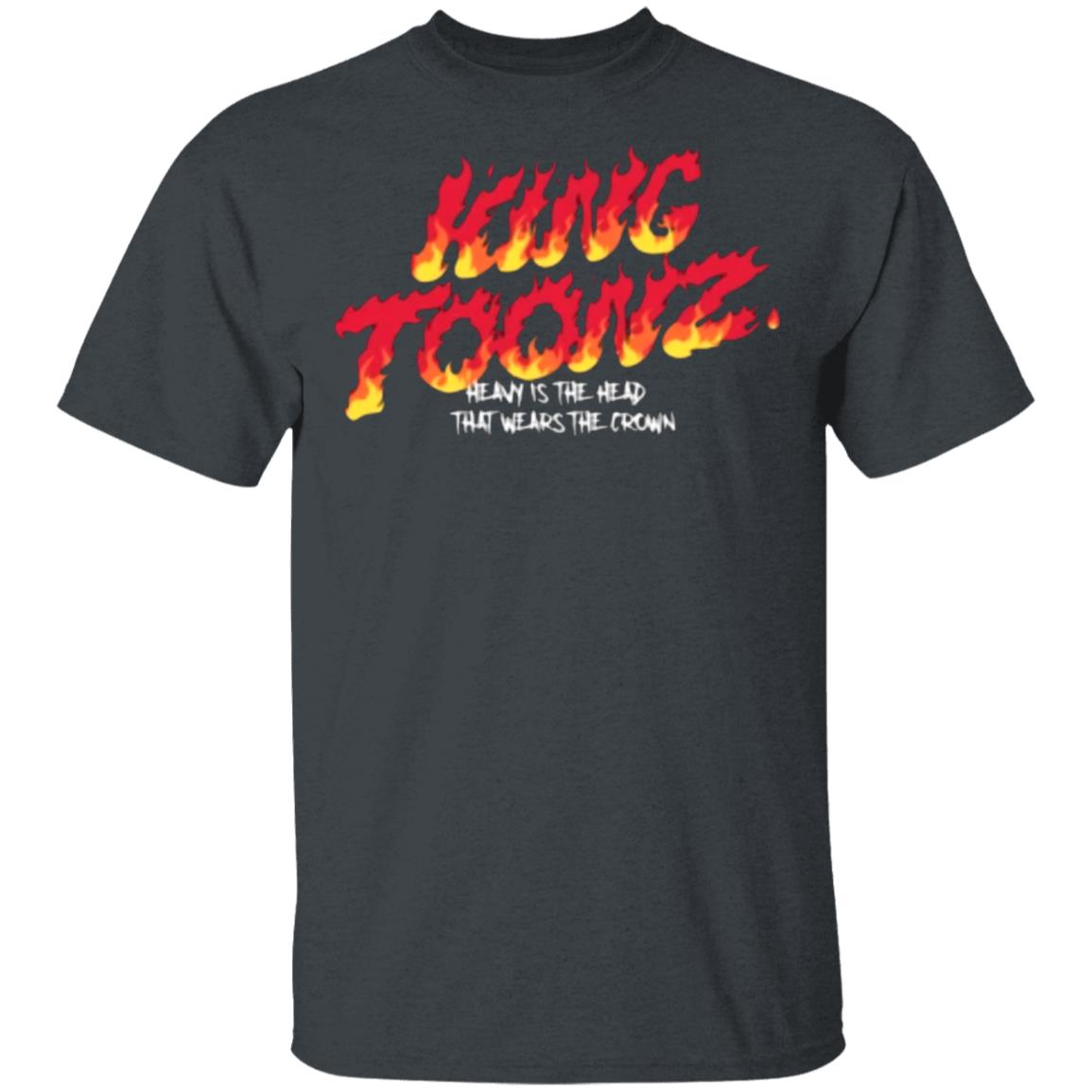 KING TOONZ FLAME T Shirt Black Hoodie Sweatshirt - Teechipus