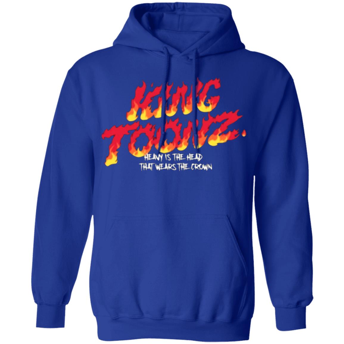 KING TOONZ FLAME T Shirt Black Hoodie Sweatshirt - Teechipus