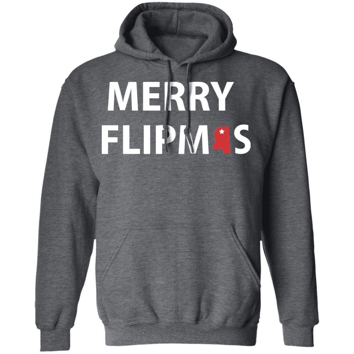 Lane Kiffin Merry Flipmas shirt Black Hoodie Sweatshirt - Teechipus