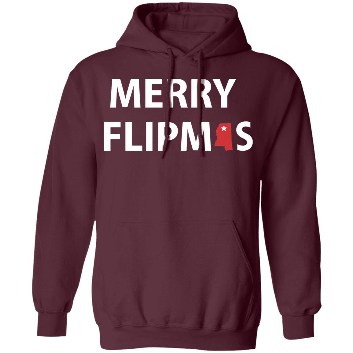 Lane Kiffin Merry Flipmas shirt Black Hoodie Sweatshirt - Teechipus