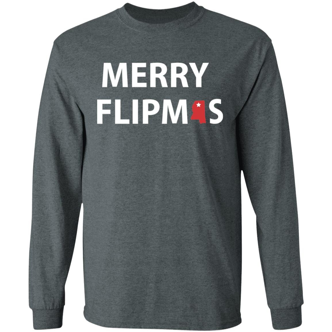 Lane Kiffin Merry Flipmas shirt Black Hoodie Sweatshirt - Teechipus