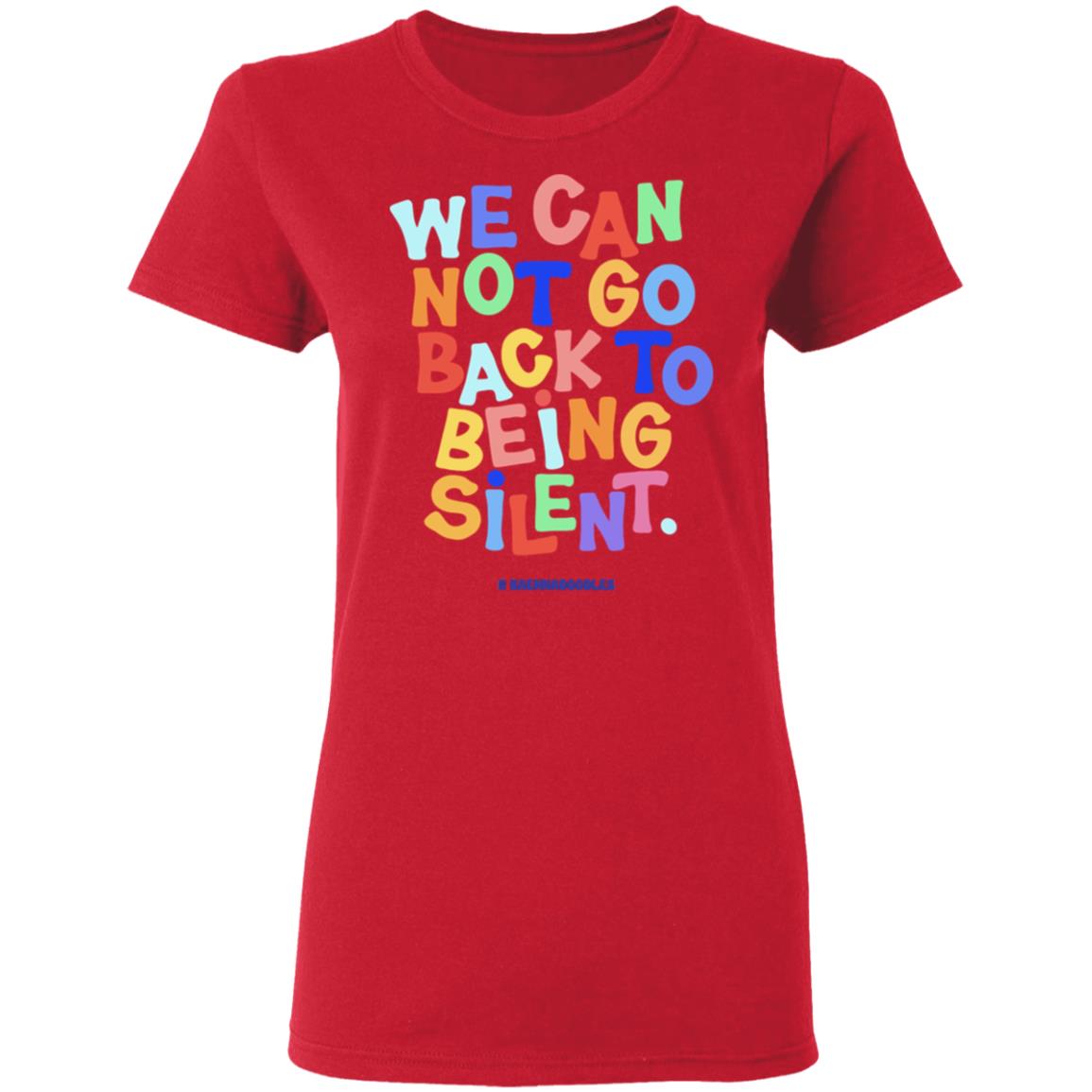 We Can Not Go Back To Being Silent T Shirt Blm T Shirt Black Hoodie Sweatshirt - Teechipus