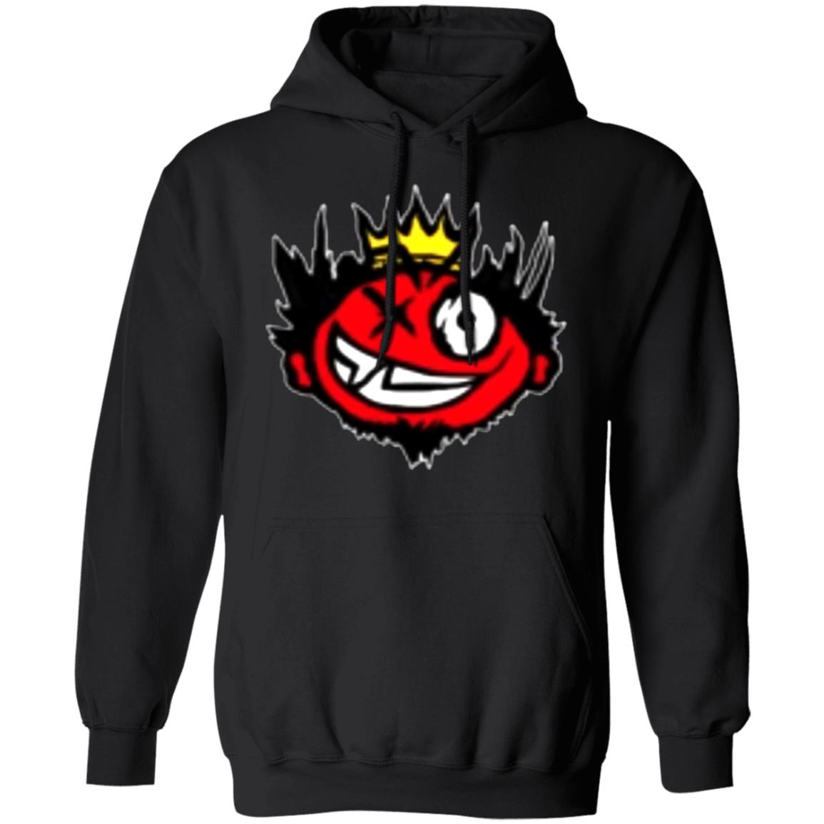 KING TOONZ FLAME HOODIE Black Hoodie Sweatshirt - Teechipus