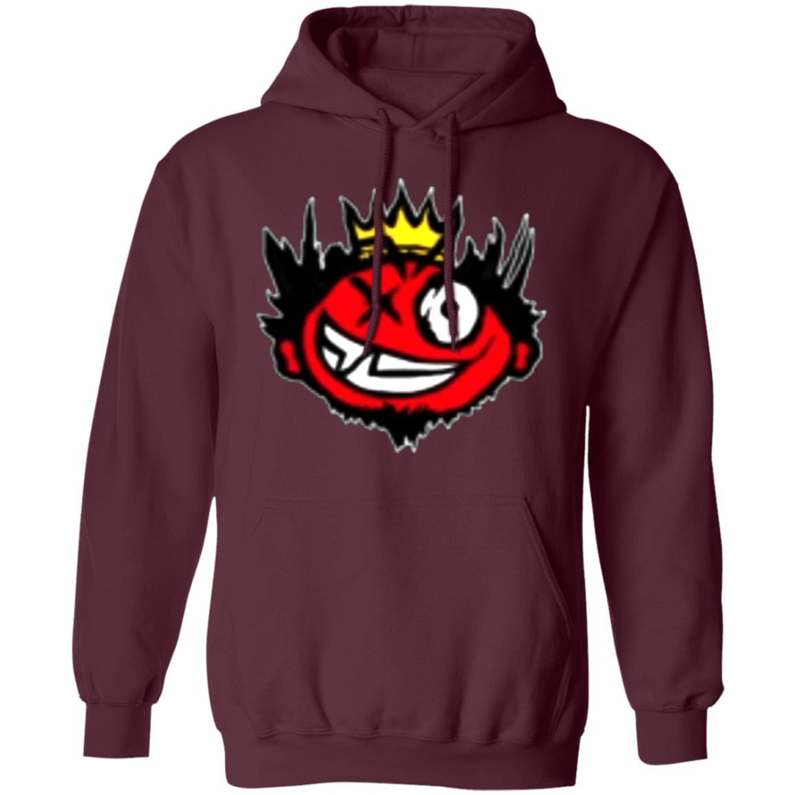 KING TOONZ FLAME HOODIE Black Hoodie Sweatshirt - Teechipus