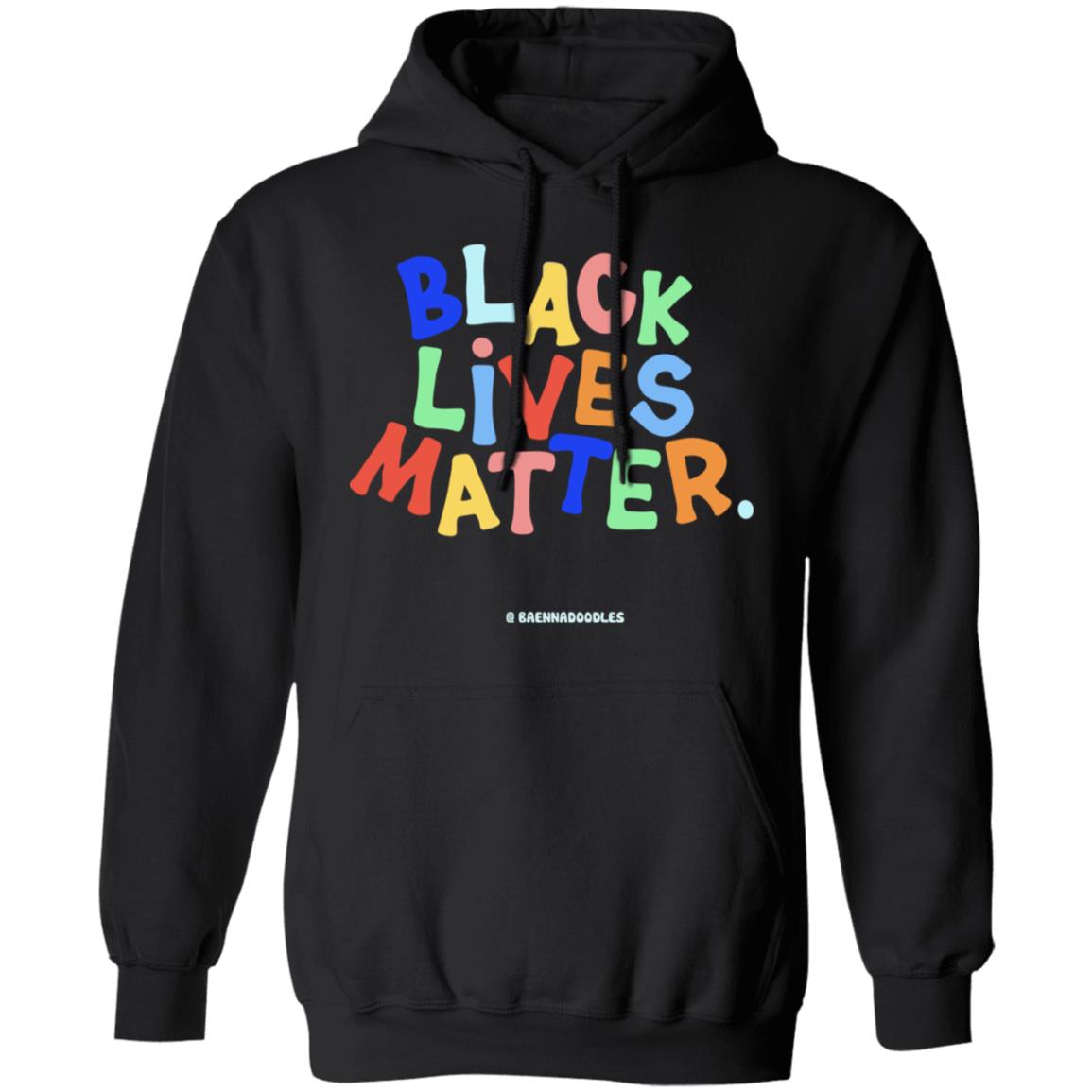 BLM Shirt Black Hoodie Sweatshirt - Teechipus