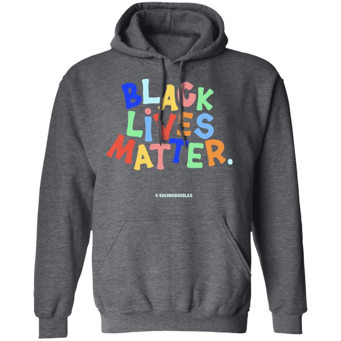 BLM Shirt Black Hoodie Sweatshirt - Teechipus