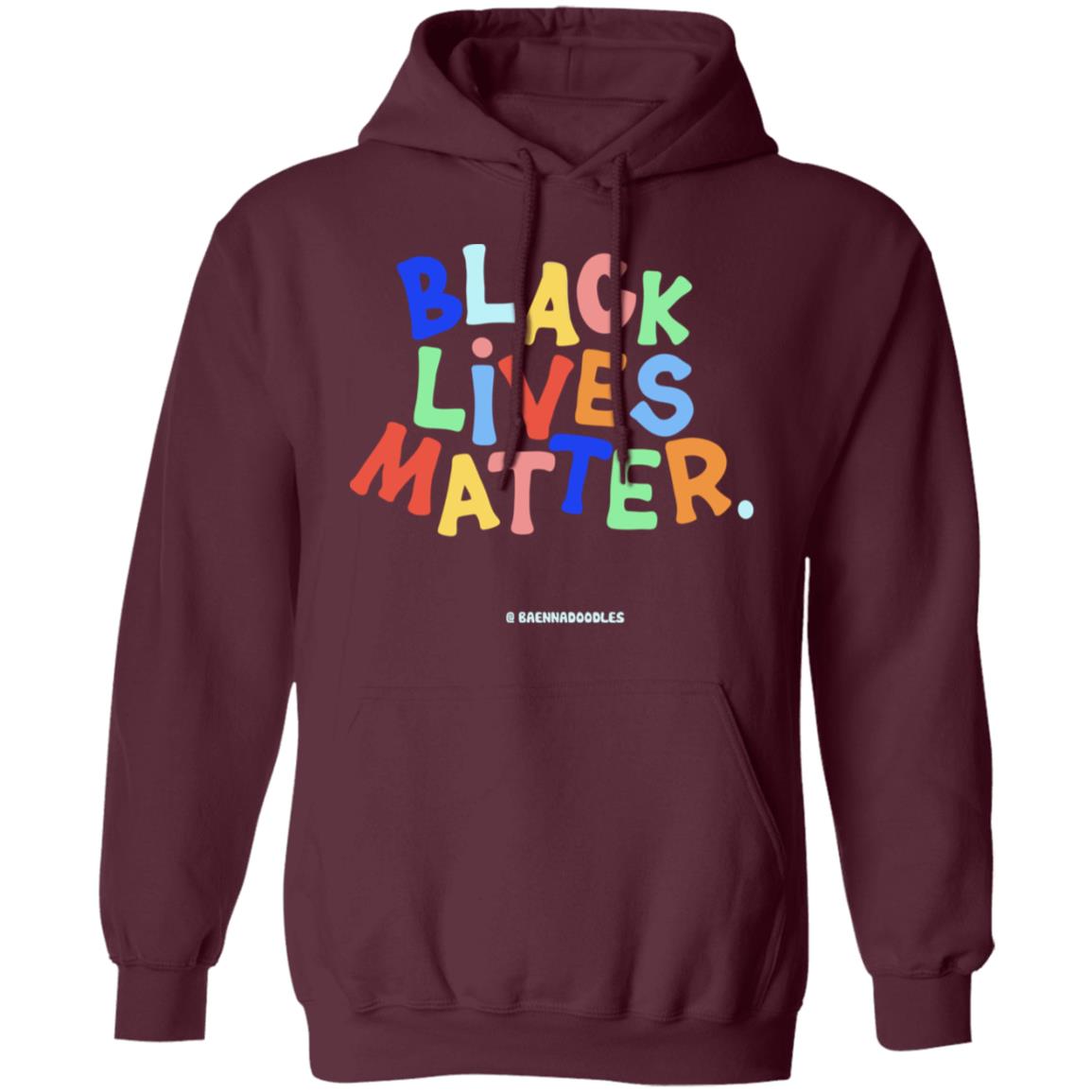 BLM Shirt Black Hoodie Sweatshirt - Teechipus